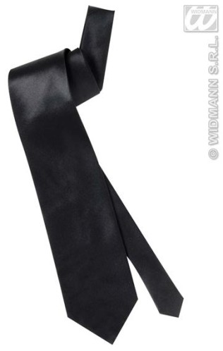 The black tie